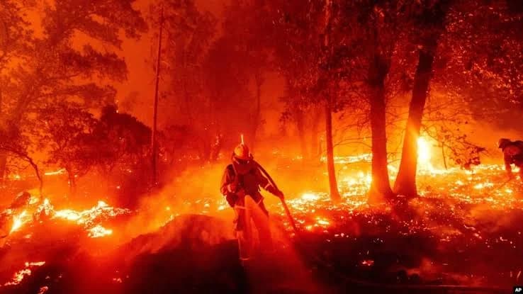 California Wildfires Force 250,000 Evacuations in Record 118F Heat